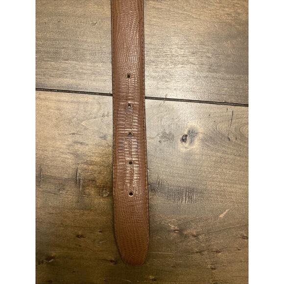 Chaucer Top Grain Cowhide Brown Leather Belt Size‎ 36 - Picture 4 of 7